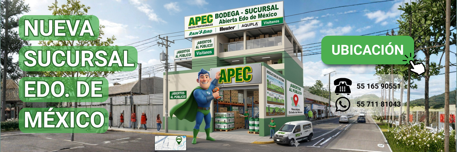 Nueva sucursal APEC en el Estado de México: ver ubicación