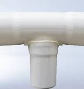 Tee PVC 100 PSI 10 X 10 X 6 AAA PPP - PVC100-T10106AAAPPP