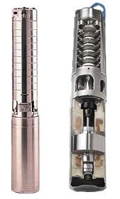 Bomba sumergible Grundfos 85S de 36DS (8 Pulg.) 1 etapas. para acoplarse a motor de 1.5 H.P. en 4 Pulg. descarga en 3 Pulg. NPT - 85S400-36DS (8") 1