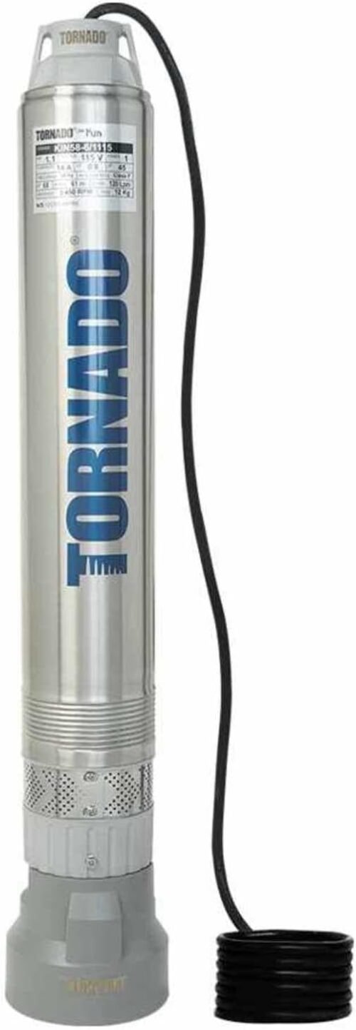 TORNADO Motobomba sumergible serie TORNADO KIN 1.5HP 1X230V - KIN58-8/1230A