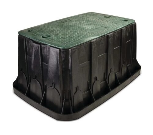 RAIN BIRD - VBMAXPH - Caja de valvulas  maxi jumbo - Cuerpo negro con tapa purpura + 2 candados - A61484