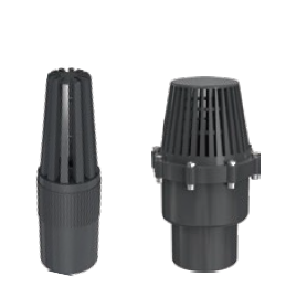 AQUPLA Valvula de pie 1 1/4pulg PVC cementar  - 483.327.220