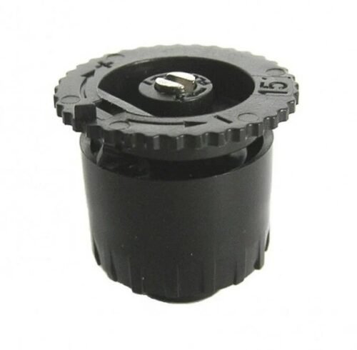 N***15A*** 7070 Boquilla plastica arco ajustable (NEGRA) 28° de trayectoria 4.6 mts (15') de radio - 7070(15A)