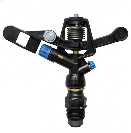 AQUPLA Aspersor de impacto en plastico 3/4 pulg. circulo completo 5.0X 2.5 MM 1-4 BAR 15-30L/MIN DISTANCIA12-15M - XF1011-02A