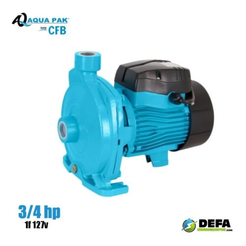 MOTOBOMBA AQUAPAK CENTRIFUGA 0.75 HP 127V - AQ-CFB75-1127
