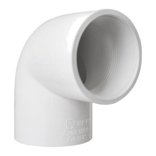 AQUPLA codo cementar por  rosca macho 1/2 Pulg. PVC C40 - 430-005AQM