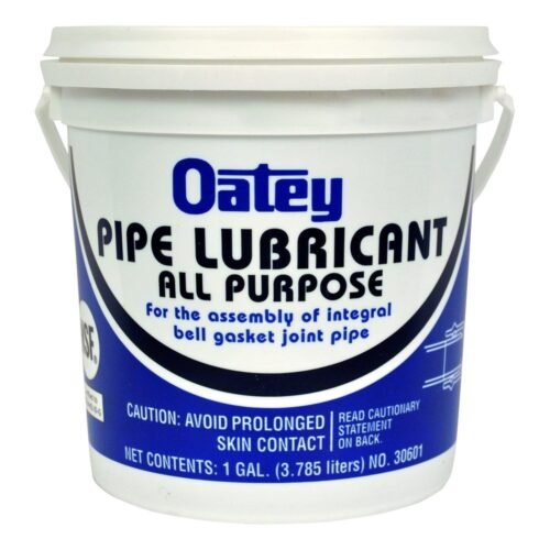 OATEY Lubricante para uniones de tubo o conexiones con empaque lata de 1 Galon - 30601MX