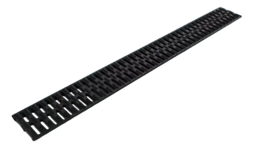NDS 816 5 x 20 Pedestrian Traffic Channel grate Black - 816