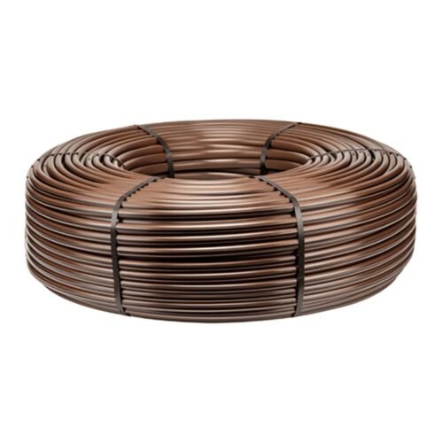 HUNTER HDL09121KCOP Manguera con gotero integrado de ?xido de cobre, 3,4 l/h, espaciado de 30 cm, 300 m rollo - HDL09121KCOP