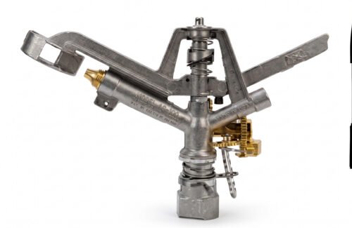 AQUPLA ASPERSOR DE IMPACTO CIRC. PARCIAL 1PULG rosca hembra aluminio 2-3.5BAR caudal 2.5-4.66 m/h disparo de 17-20.6m - XF1018-02