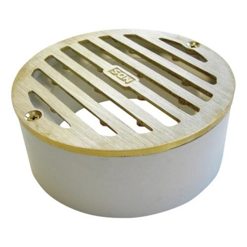 NDS 905PB  3IN POLISHED BRASS GRATE - 905PB