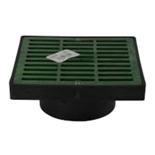 NDS 641 6INX6IN SQ ADAPTER W/GRN GRATE - 641