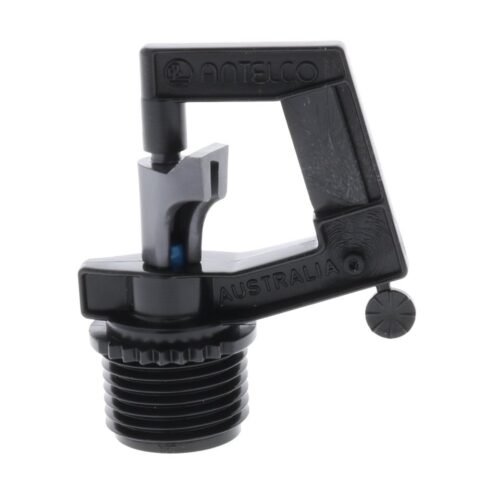 ANTELCO Rotor Rain micro aspersor verde olivo (205 LPH). entrada rosca macho 1/2pulg. - 20585