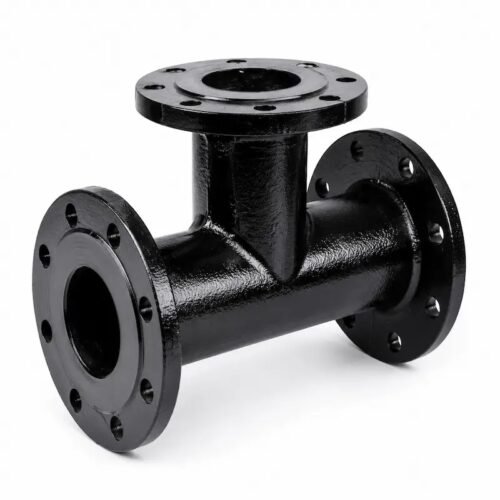 Carrete de 6 Pulg. x 30 cms con salida de 4 Pulg. en tubería de fierro negro de 1/4 Pulg. de espesor de pared extremos bridados - CBX101