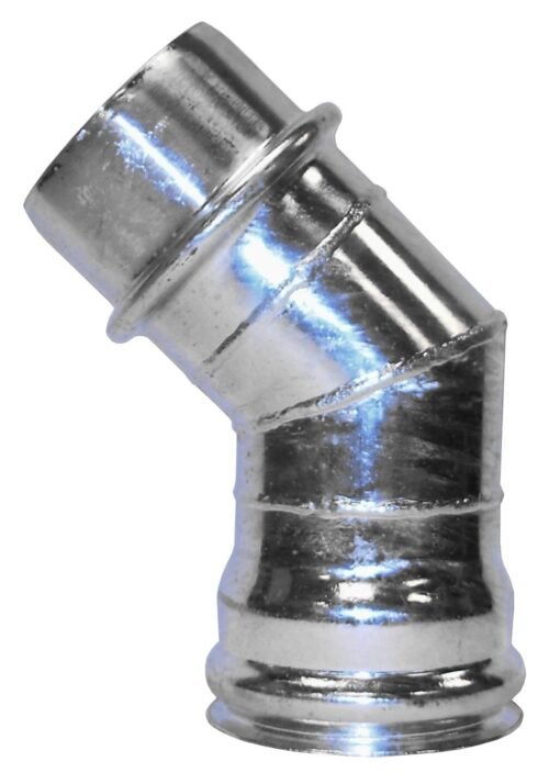 Codo de 45 x 5 Pulg. tipo ringlock con empaque - WSRLFE 500 45