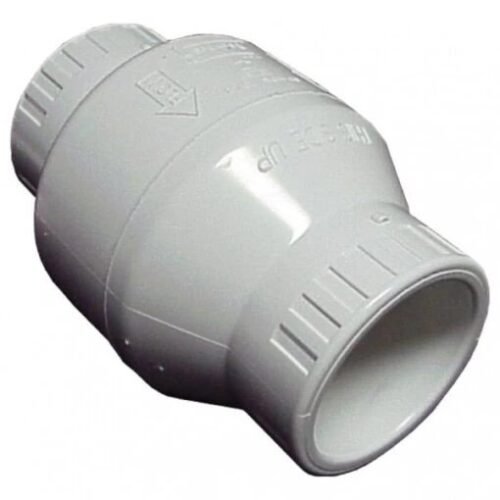 Valvula Check tipo columpio de 2 Pulg. PVC cementar - 1520-20