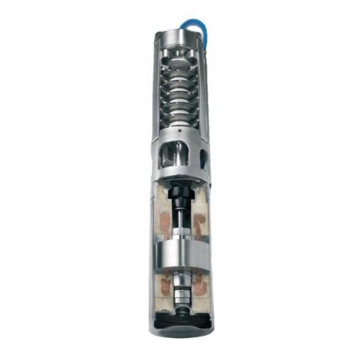 Bomba sumergible Grundfos 85S de 12 etapas. para acoplarse a motor de 15 H.P. en 6 Pulg. descarga en 3 Pulg. NPT. rango de fluj - 85S150-12